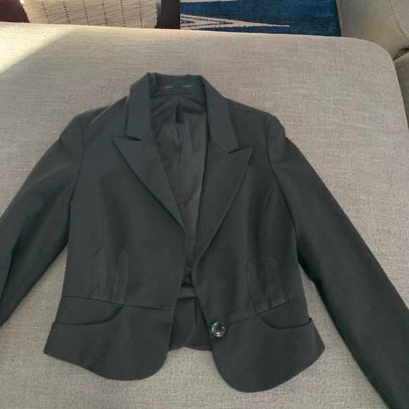 Black Express Blazer, Size 2 - Picture 3 of 4